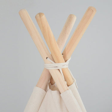 white teepee tent